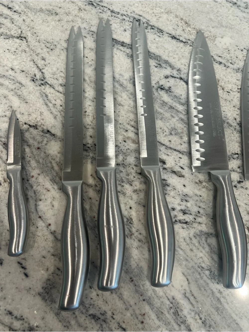 Sharp Select surgical Silver Stainless Steel Knife Set - 10 Piece